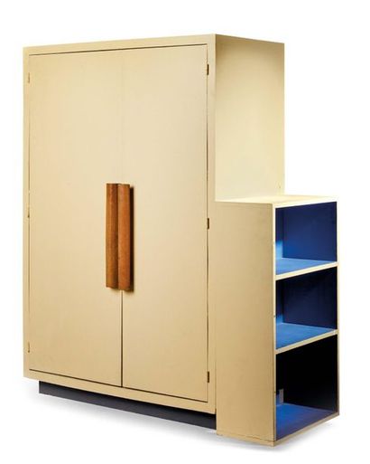 null Charles Edouard JEANNERET dit LE CORBUSIER (1887-1965)
Rare wardrobe and its...
