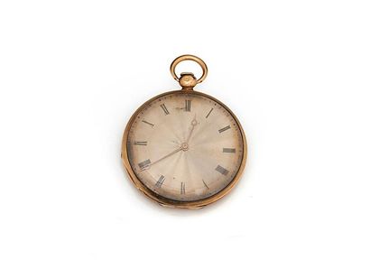 Cylinder watch in gold, signed 'Humbert B[rol]liet',...