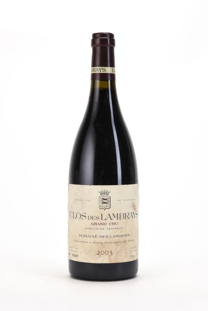 null 1 B CLOS DES LAMBRAYS (Grand Cru) (e.t.h. à e.l.a.) Domaine des Lambrays 20...