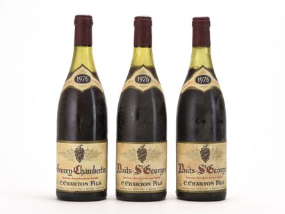 null 2 B GEVREY-CHAMBERTIN (1 to 3 and 1 to 4 cm; 1 tear on capsule side) Charton...