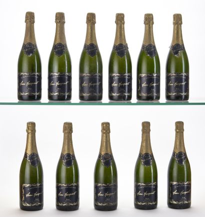 null 11 B CHAMPAGNE BRUT (e.l.a; coiffes sales) Henri Marquart NM