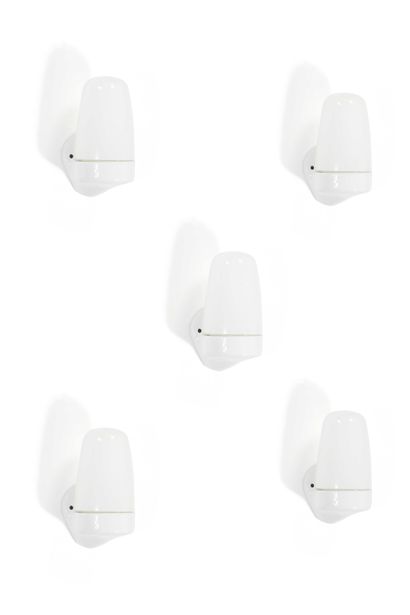 null Wilhelm WAGENFELD (1900-1990) 

5 sconces called 6077 Porcelain, opaline H....