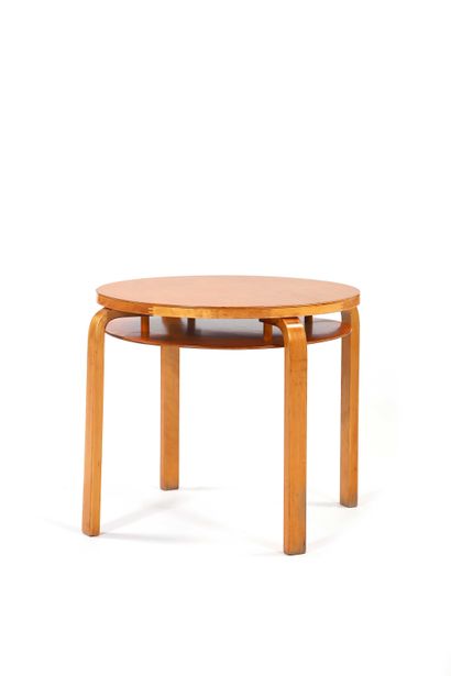 null Alvar AALTO (1898-1976) 

Table called 70 Birch Stamped Aalto design, made in...