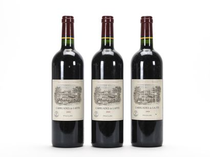 null 3	B	CARRUADES DE LAFITE (1 e.l.s; 1 e.l.a; 1 e.a.)	Pauillac	2004