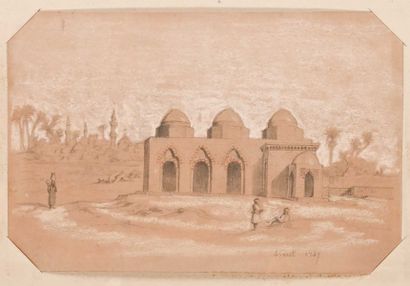 null Louis Alfred CHAUDET (1812-1891)

Scène animée devant la kasbah vers Constantinople....