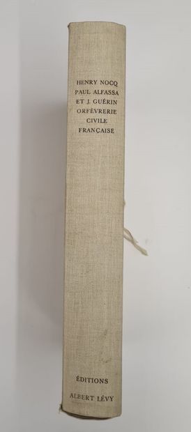 null Lot d'ouvrages consacrés à l'orfèvrerie française comprenant : le TARDY (usagé+manques)...