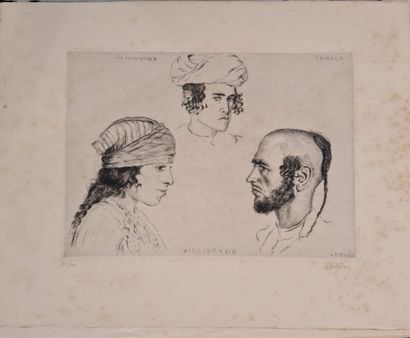 null François DE HERAIN (1877-1962)

Ensemble de 12 estampes orientalistes

Signées.

22,5...