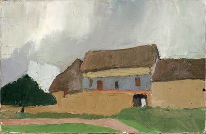 null Alfred LOMBARD (1884-1973)

Paysage de Normandie, circa 1927

Huile sur toile

Cachet...