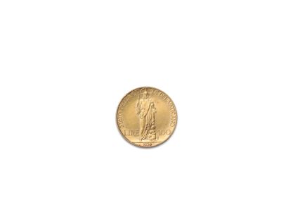 VATICAN : PIE XI (1922-1937) 
100 lire or....