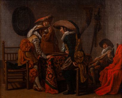 null Jan Jozef I HOREMANS (1682-1752/59)

The Cheaters

Oil on canvas

Signed lower...