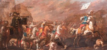 null Vincent ADRIAENSSEN known as Il MANCIOLLA 

(Antwerp 1595 - Rome 1675)

Battle...