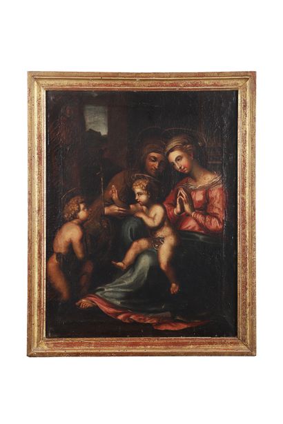 null ITALIAN school of the XIXth century, after RAPHAEL 

The Madonna of Divine Love

On...