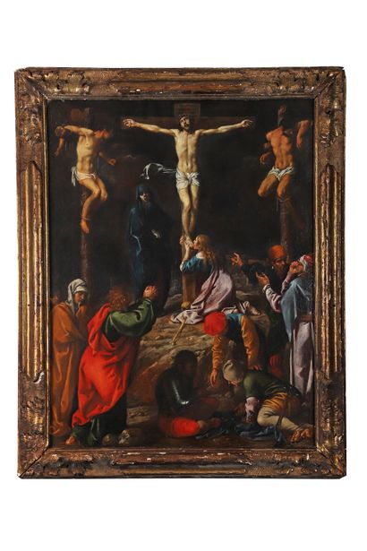 null LOMBARDE school of the end of the 16th century

Christ on the Cross

Canvas

86...