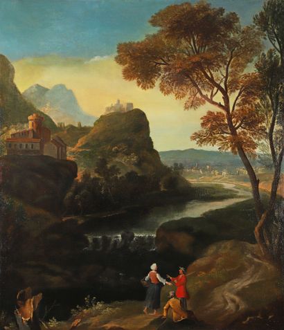 null ITALIAN SCHOOL circa 1750

Pastoral scene

Canvas

102 x 88 cm

Without fra...