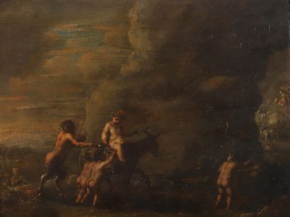 null Ecole ROMAINE vers 1670, entourage d’Andrea PODESTA

Putti jouant avec une chèvre

Putti...