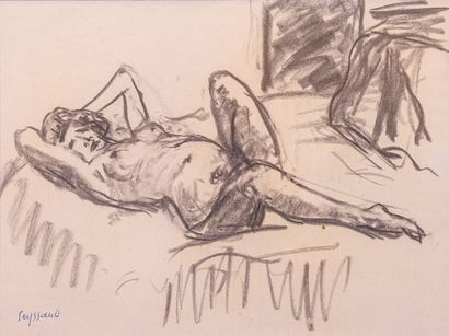 René SEYSSAUD (1867-1952) 

Naked woman,...