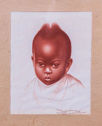 Joseph RAMAMANKAMONGJY (1898-1984) 

Un enfant...