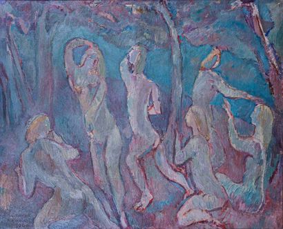 Richard MANDIN (1909-2002) 

Naked women....