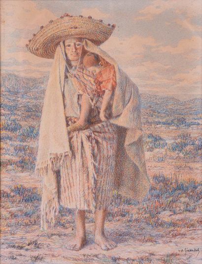 Louis-Auguste GIRARDOT (1856-1933) 

Femme...