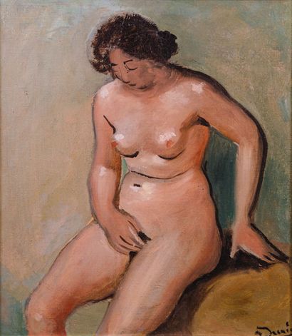 André DERAIN (1880-1954) 

Seated Nude. Circa...