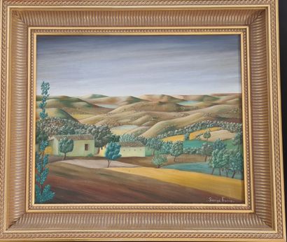 null Serge FIORIO (1911-2011)

Paysage vallonné

Huile sur toile.

Signé en bas à...