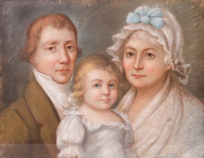 null Ecole française du XIXème

Potrait de famille.

Pastel.

48,5 x 60 cm