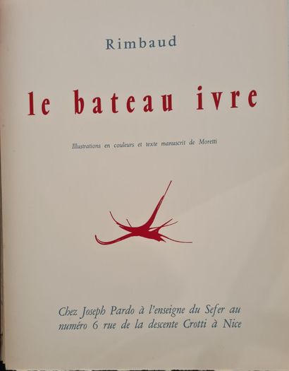 null Arthur Rimbaud (1854-1891)

Le bateau ivre, 1966

Format in-quarto

Edition...