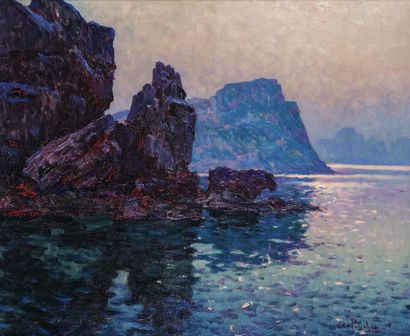 Antoine PONCHIN (1872-1934) 

The Cape Canaille,...