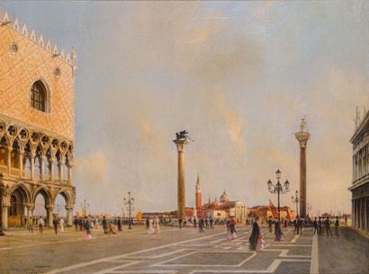 Pierre Franc LAMY (1855-1919) 

Venice. 1867...