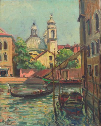 Paul NÉRI (1910-1965) 

Venice 

Oil on canvas...