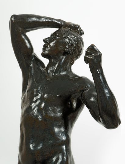 null Auguste RODIN (1840-1917) 

The Bronze Age, small model 

Original plaster cast...