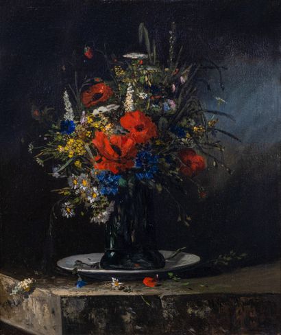null Eugène Henri CAUCHOIS (1850-1911)

Bouquet de fleurs

Huile sur toile

Signée...