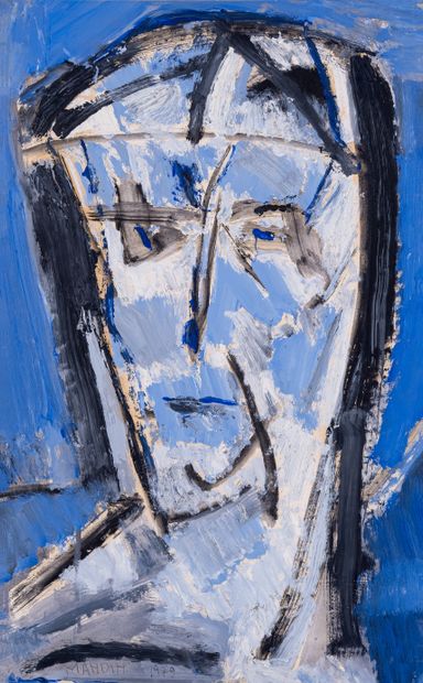 null Richard MANDIN (1909-2002)

Portrait

Huile sur carton

Signée et datée en bas...