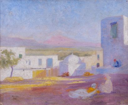 Émile GAUDISSARD (1872-1956) 
Rades en Tunisie...