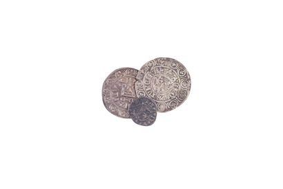 null 3 coins : Philippe IV le Bel 1285-1314. Obole tournois 0,63 gr. Dy. 224. Gros...