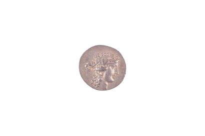 null Thrace Thasos after 146 B.C. Tetradrachm silver. 16,21 gr. Head of Dionysus...