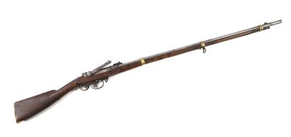 null Norwegian rifle Lund model 1860.

Round barrel with rise. Case of breech dated...