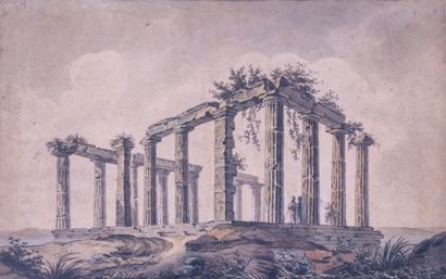 null Attribué à Julien-David Le Roy (1724-1803)

Le Temple de Minerve suniade (aujourd'hui...