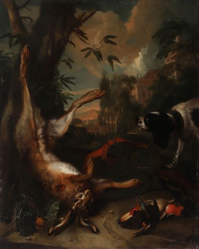 null Philippe Ferdinand HAMILTON

(Bruxelles 1664 – Vienne 1750)

Nature morte avec...