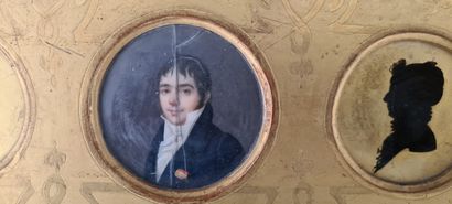 Ecole FRANCAISE vers 1810

Portrait d’homme...