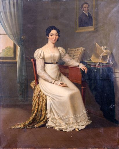 null Ecole FRANCAISE vers 1830

Femme au piano

Toile

82 x 65,5 cm