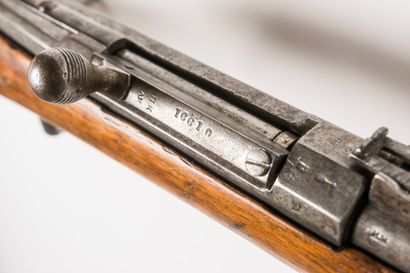 null 
Cossack rifle Berdan II, caliber 11mm. 




Round barrel, with punched frog....