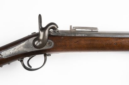 null Percussion rifle model 1840

Rifled barrel, with frog, thunderbolts dated 1841....