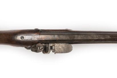 null Flintlock infantry rifle type 1746. 

Round barrel, with sides with the thunder...