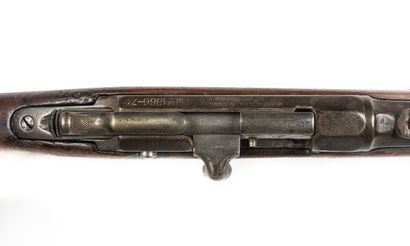 null Mousqueton d’artillerie modèle 1866-74-M80, calibre 11 mm. 

Canon rond à pans...