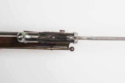 null Fusil Dreyse de fusilier modèle 1860, calibre 13,6 mm. 

Canon rond, à pans...