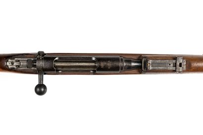null Austrian rifle model 1895 "Mannlicher", calibre 8 mm. 

Round barrel with rise...