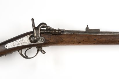 null Fusil à tabatière modèle 1867. 

Canon rond avec hausse à 600. Platine arrière...