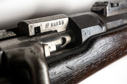 null Carabine de cavalerie modèle 1874 M80, calibre 11 mm 

Canon rond, à pans, daté...