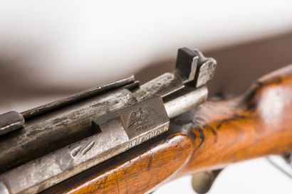 null Pioneer rifle Dreyse model 1869.

Round barrel with sides with the thunder with...